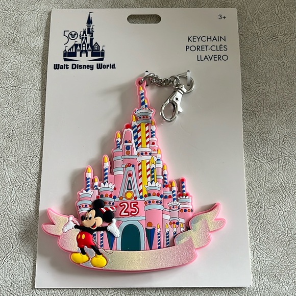Disney Accessories - Disney 50th castle keychain brand new
